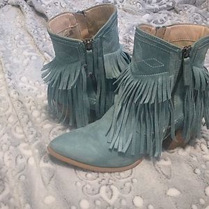 Teal Boots size 10. Brand:Buckle